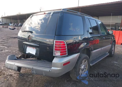 2003 Mercury Mountaineer из США, поврежденный, VIN 4M2DU86W43UJ10704
